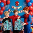 thumbnail image 4 of 5Pcs Spidey & His Amazing Friends Kids Wrapping Paper Set ,27.8x20 Inch Each,Perfect for Birthdays, Holidays & Parties,Durable & Easy-Cut Paper, 4 of 7