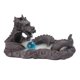 thumbnail image 1 of Quemador de incienso de reflujo de dragón, escultura de dragón, mesa con temática Animal, casera, soporte de incienso de cascada para, 1 of 9