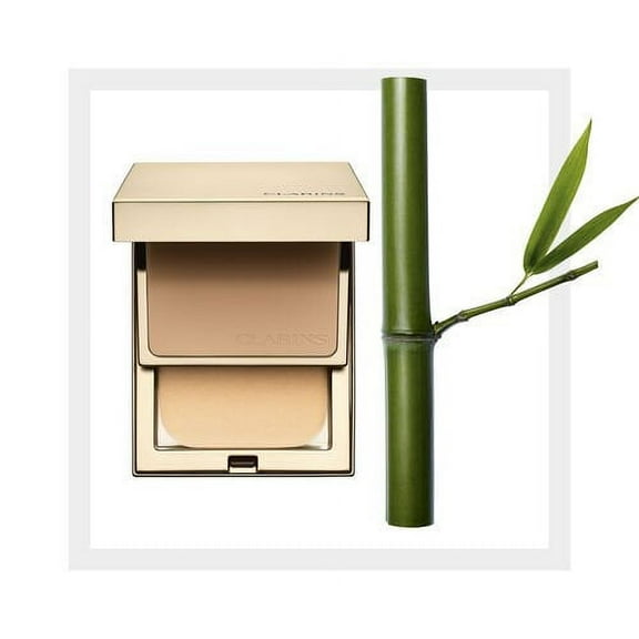 Clarins Everlasting Compact 112.5 Caramel Long Wear & Comfort Foundation 0.3 oz