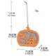 thumbnail image 2 of Calabaza De Madera De Halloween Con Cordón Lámpara De Calabaza Decorativa De Madera Decoraciones De Halloween Para Interiores Y Exteriores Sweethay HA045050-02, 2 of 6