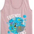 thumbnail image 3 of Pete The Cat - Friends With Fins - Women's Racerback Tank Top, 3 of 6