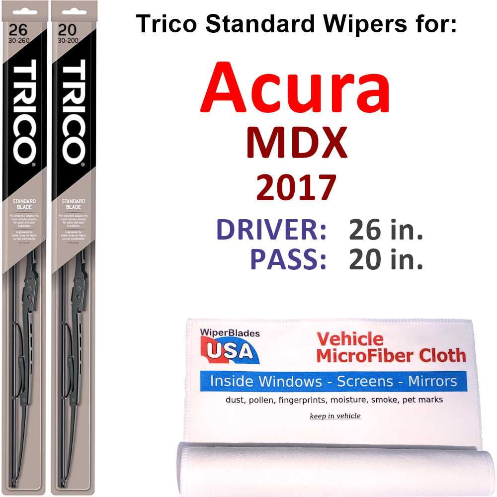 2017 Acura MDX Wiper Blades (Set of 2)