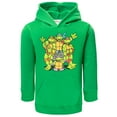 thumbnail image 2 of Teenage Mutant Ninja Turtles TMNT Donatello Raphael Leonardo Little Boys Fleece Pullover Hoodie Toddler to Big Kid, 2 of 5