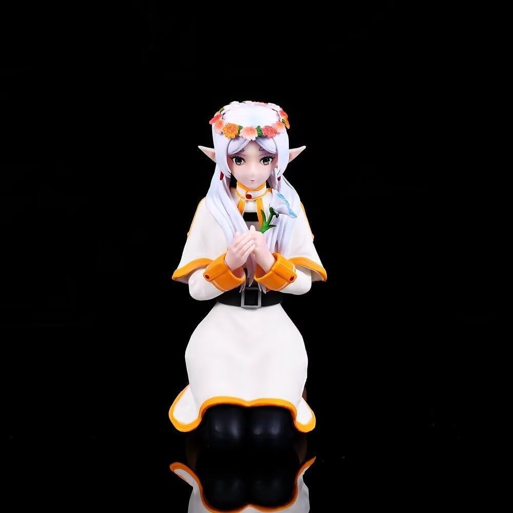 Newly Nilou Figure Pretty Magic Elf Nilou Anime Figures 15cm/5.9inch Handmade PVC Anime Cartoon Manga Game Character Model Statue Collectible Craft Gift (b)