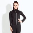 thumbnail image 3 of Traje de Sauna para mujer camisa de sudor caliente entrenamiento quemador de Cremallera reflectante M Hugo Traje de sauna, 3 of 10
