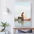 thumbnail image 5 of Jesus Christ Wall Art - Jesus And The Lamb Painting - Jesus Bohemian Canvas Poster Print Photo Art Painting Canvas Poster Home Decorative Bedroom Modern Decor Posters Gifts 16x24inch(40x60cm), 5 of 6