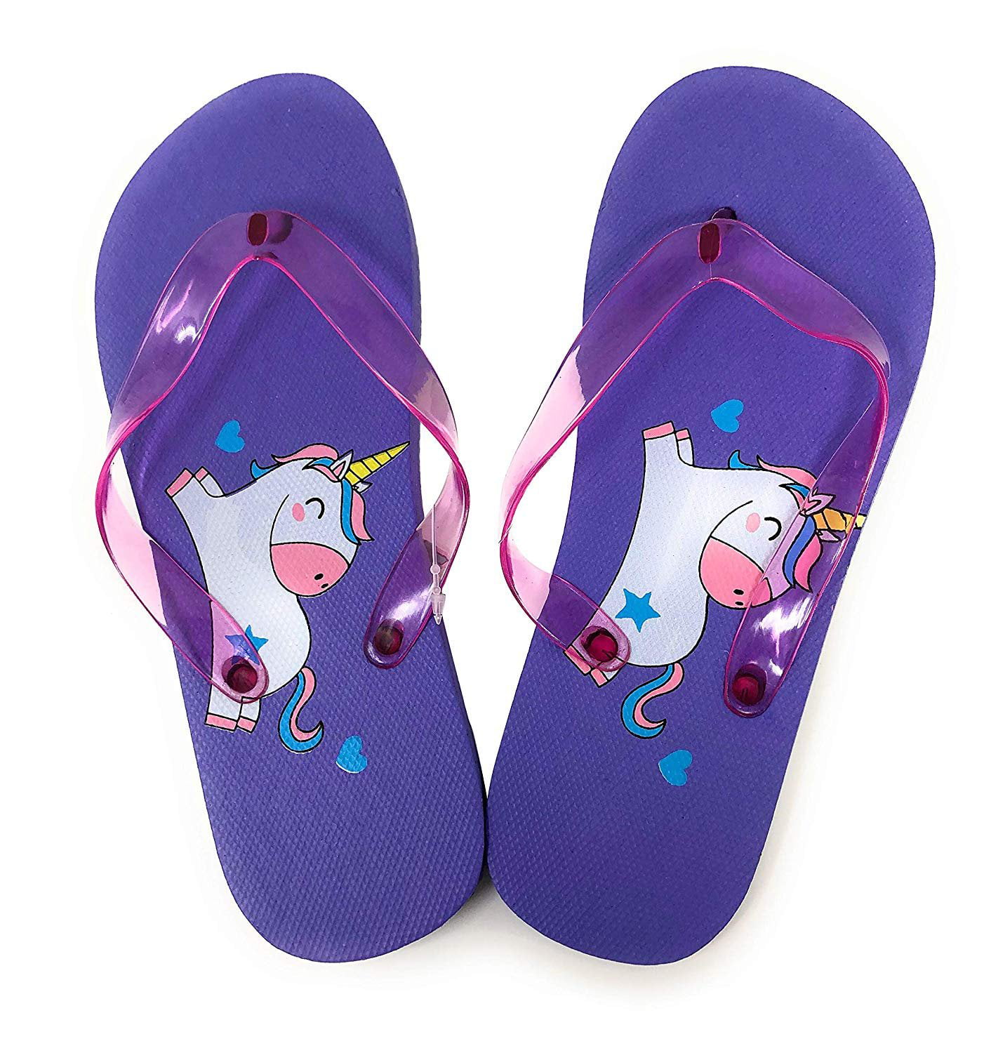 Unicorn Riding A Shark Slippers for Boy Girl Indoor Outdoor Casual Sandals Shoes