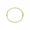 thumbnail image 2 of 10K Yellow Gold Twisted Polished Bracelet Bangle, 2 of 5