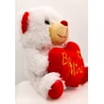 thumbnail image 3 of Cute Small Teddy Bear Perfect Gift for Valentine's Day Soft Stuffed Toy Plush Written in Heart "Be Mine", 3 of 3