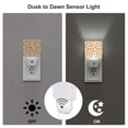 thumbnail image 3 of Fuzoiu Christmas Elements Print Dusk to Dawn LED Night Light with Light Sensor, Energy-Efficient Touch-Safe Night Lamp for Home, Office, and Kids' Rooms-EU, 3 of 7