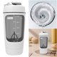 thumbnail image 5 of Proteína Polvo Copa Mezcla Tritan Shaker Bottle () White, 5 of 9
