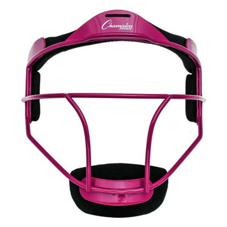 Adult Softball Fielders Face Mask, Pink