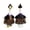 #1Halloween Goose Witch Costume, variant on Clearance! Halloween Goose Outfit, Ghost Cloak Witch Hat and Owl Candy Bag Set, Porch Yard Decor for Goose Statue Fall Outdoor Display