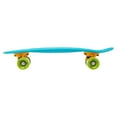 thumbnail image 4 of Maui and Sons 22 inch Blue Cookie Logo Retro Cruiser Skateboard, 60mm Diameter PU Wheels, 4 of 8