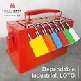 thumbnail image 6 of TRADESAFE Lockout Tagout Locks, Aluminum Padlocks Keyed Different, Silver Loto Locks 10 pcs, 2 Keys Each, 6 of 9