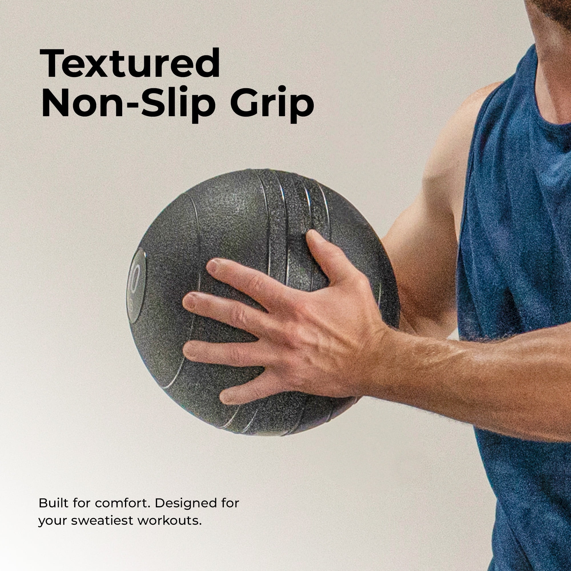 Sunny Health & Fitness Slam Ball - 50 Lbs