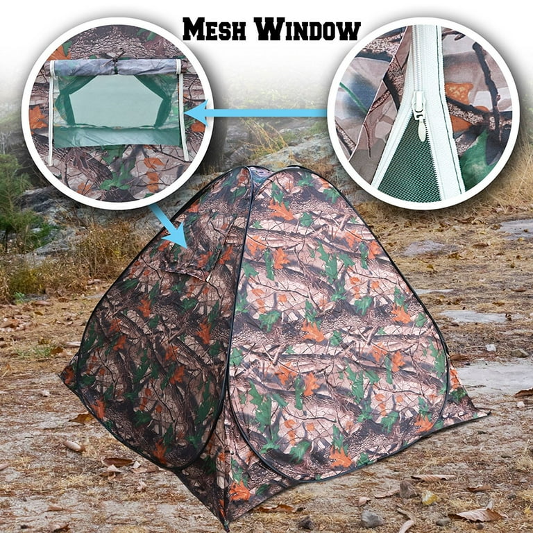 Sunrise Outdoor Pop Up Camping Hiking Hunting Canopy Anti