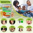 thumbnail image 3 of Irish Sea Moss Gummies with Burdock root + Bladderwrack - Wildcrafted Sea Moss Raw Organic gummy with Sea moss Gel & Powder - Seamoss gummies Vegan - Dr sebi sea moss Diet - Immunity & Detox, Energy, 3 of 6