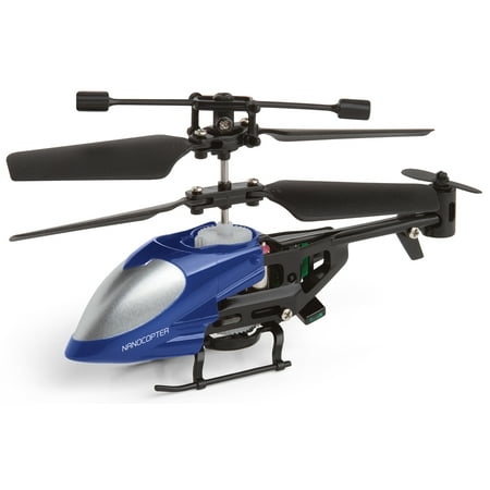 Nano Remote Control Helicopter Miniature Indoor Flying LED