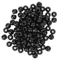 thumbnail image 3 of 100pcs Hair Braiding Beads Plastics Large Hole 12mm Section, Dreadlocks Hair Braid Beads for Hair Braids, Jewelry Bracelets Making DIY, No Rust, Transparent, 3 of 8