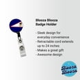 thumbnail image 2 of American Samoa Country Flag Retractable Reel ID Badge Key Card Name Tag Holder with Clip, 2 of 7