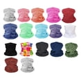 thumbnail image 2 of Neck Gaiter Unisex Scarf Universal Use Durability Bandana Balaclavas High Elasticity Multiple Color Sports Equipment Children deep black, 2 of 5
