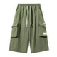 thumbnail image 3 of pstuiky Pantalones cortos deportivos para hombre, Pantalones cortos de verano para hombre, informales y cómodos, con bolsillo y cintura elástica y cordón ajustable., 3 of 5