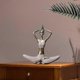 thumbnail image 3 of Yoga Statues Figurines Women Yoga Pose Statue Meditation Statue Yoga Lady Statue Yoga Sculpture for Table Yoga Studio Bedroom, 3 of 5
