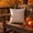 D, variant on Decorative Throw Pillow Covers 18x18 Inch, Super Soft Square Pillows Farmhouse Fall Pillowcase for Halloween Living Room Bedroom Sofa Couch Cushion Cover Orange