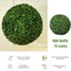 thumbnail image 3 of Yuarrent 2 piezas de bolas de topiario colgantes de lavanda de simulación ABS para el jardín del hogar, el balcón, las plantas artificiales Jardín y Patio 18cm, 3 of 6