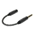 thumbnail image 4 of Cable adaptador estéreo balanceado macho a hembra, cable para auriculares de 4,4 mm balanceado macho a macho hembra Cable adaptador estéreo balanceado muy recomendado, 4 of 12