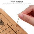 thumbnail image 3 of BESTYASH 1 Set Macrame Board Cork Square 7x7In For Knotting Boards Jewelry Making Diy Projects, 3 of 6