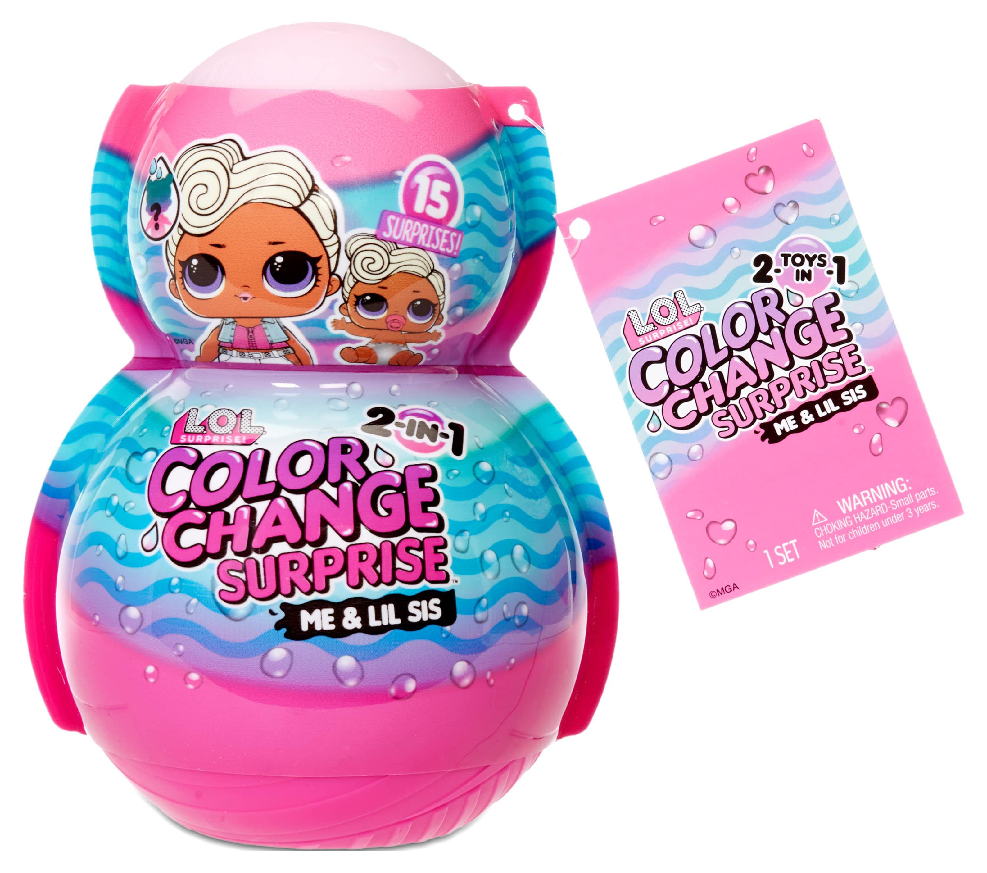 LOL Surprise Color Change Mega Pack Collectible Doll Exclusive w/ 70+ Surprises Age 4+ - image 11 of 13
