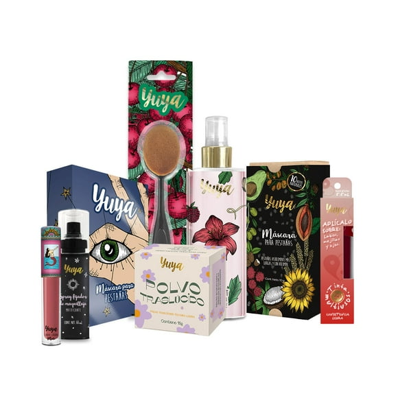 Set Completo de Maquillaje Yuya Labial Líquido Mate 'La Sirena' 3g