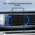 thumbnail image 4 of Car Phone Magnet, Car Outlet Magnetic Suction Car Bracket Aluminum Alloy Car Navigation Phone Hook Phone Navigation for Car, 4 of 8