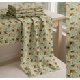 thumbnail image 6 of Soimoi Cotton Voile Fabric Kangaroo,Elephant & Lion Animal Fabric Prints by Yard 42 Inch Wide, 6 of 7