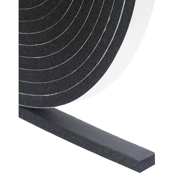 YQHWQ Weatherstripping Foam Insulation Tape 1/4 4 in x 33 ft