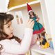 thumbnail image 5 of Conjunto De Ropa Para Muñecas Santa Elf Conjunto de disfraz de elfo navideño, pantalones, sombrero, regalo de Feliz Navidad (SD22), 5 of 7