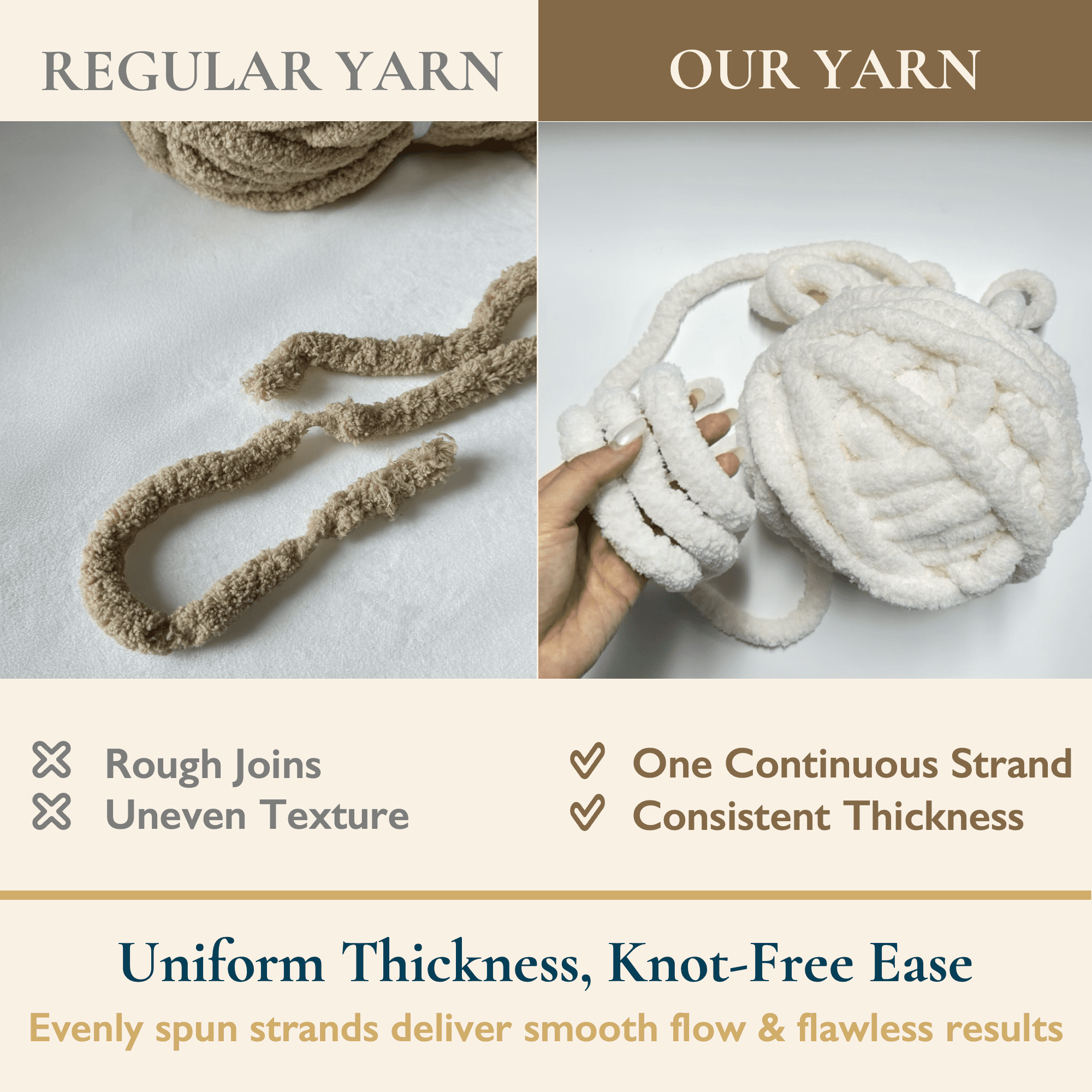 ComfiTime 8-Pack Jumbo 7 Chenille Yarn – Strong Thick Soft Fluffy Yarn for Crochet & Hand Knitting, Quick Work for Plush Blankets, DIY Crafts & Home Décor, Machine Washable, 28 Yds/Skein, Little Cat