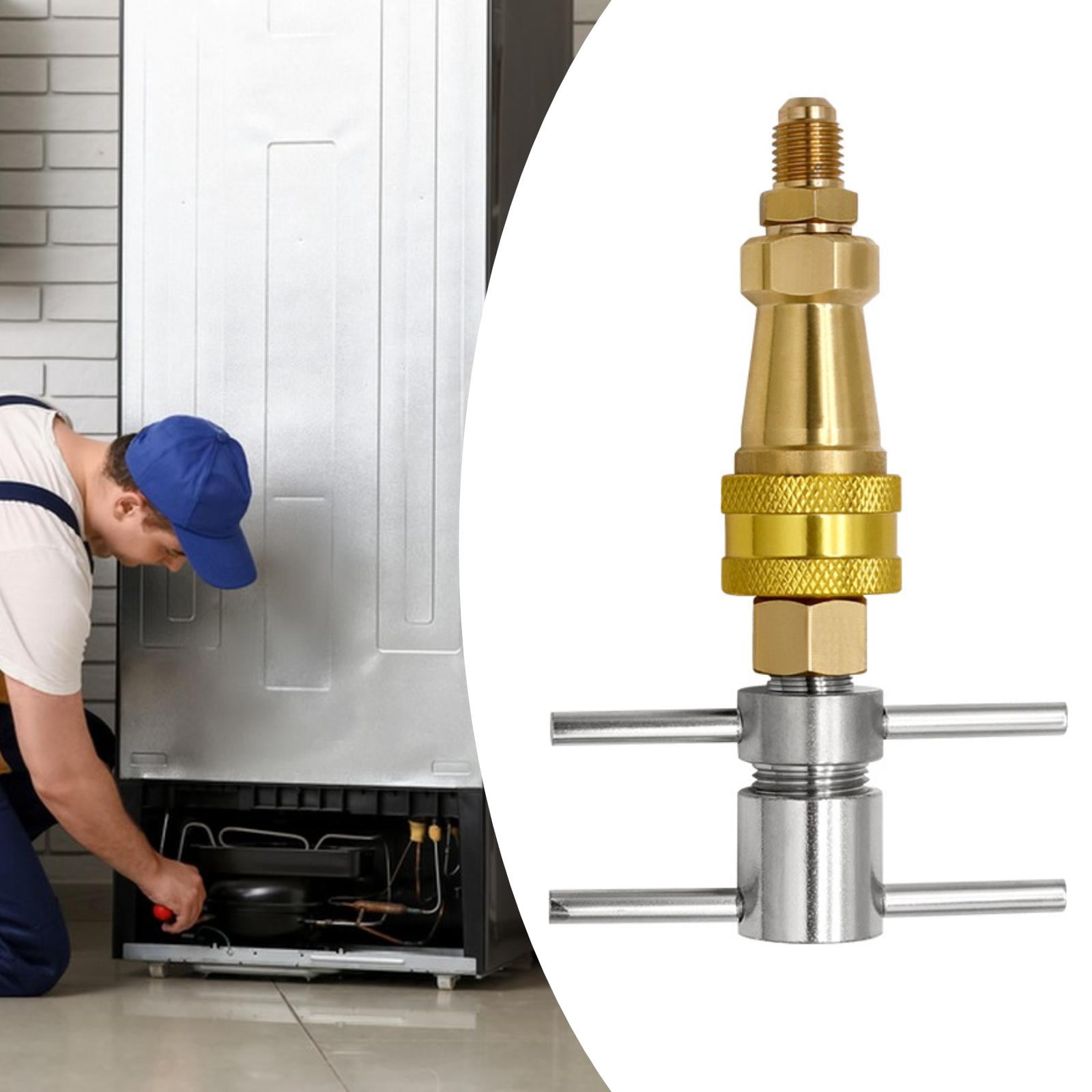 Solace 1/4 inch Fridge Quick Connector Accessories Sturdy Wear Resistance High Hardness 7.9x12.6cm