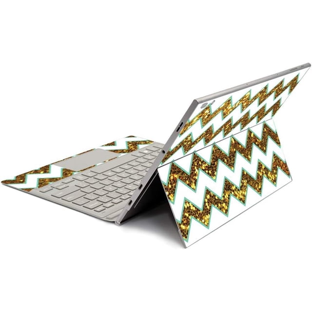 Generic Skin for Samsung Galaxy Book2 12" 2018 Glitzy Chevron Durable Vinyl Decal