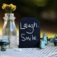 thumbnail image 3 of Chalk Markers Steel Chalkboard Desk Blackboard Table Plate Bar& Labels & Cafe Display Plate A6, 3 of 3