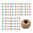 thumbnail image 1 of Jacksing Pinzas para la Ropa de MaderaMini Pinzas para la Ropa200 Piezas para proyectos de artesanía de Ropa Colgante de la Vida Diaria Khall GY04798, 1 of 6