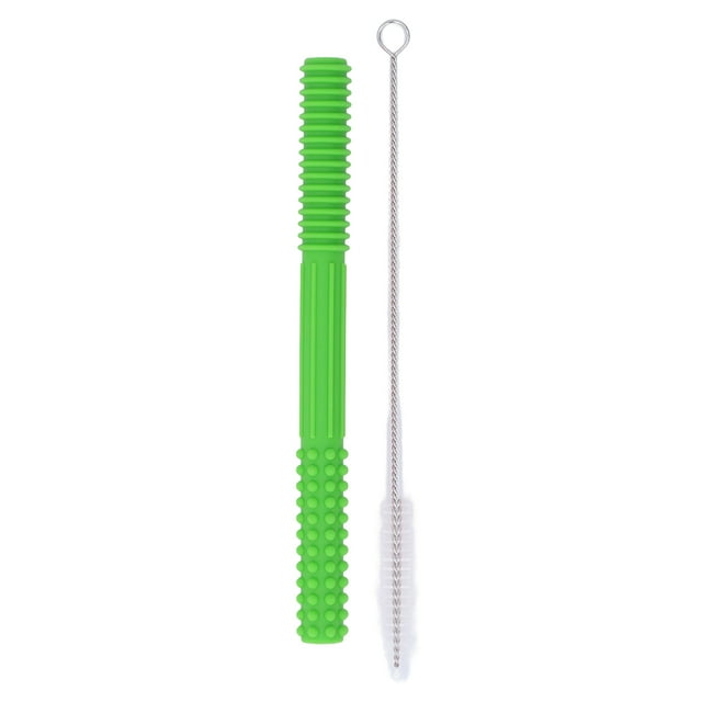 Juguete para la dentición del bebé, tubo de dentición hueco seguro para bebés, tubo de dentición hueco, diseño elevado