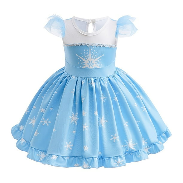 Disney filles congel es Elsa t princesse robe enfants reine des