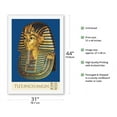 thumbnail image 2 of Tutankhamun (Tutanchamun) - Egyptian Pharaoh - Vintage Art Exhibition Poster - Fine Art Rolled Canvas Print 27in x 40in, 2 of 4