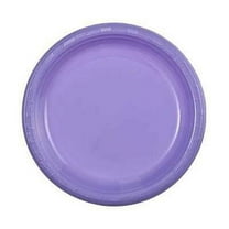 Hanna K. Signature Plastic Plastic Plates Hydrangea 9'' For All Parties 50Ct