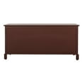 thumbnail image 6 of SAFAVIEH Damien 3-Drawer Storage Bench Red, 6 of 7