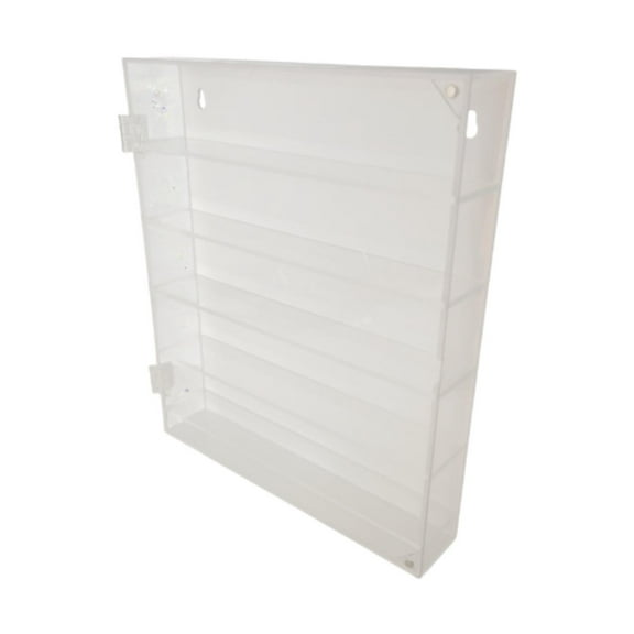 Kokiya 5 Tier Acrylic Display Case Clear Storage Organizer for Doll Figures Cabinet