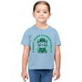 thumbnail image 2 of Happy Saint Catricks Day Cute Leprechaun Cat Design Toodler's T-shirt, 2 of 3
